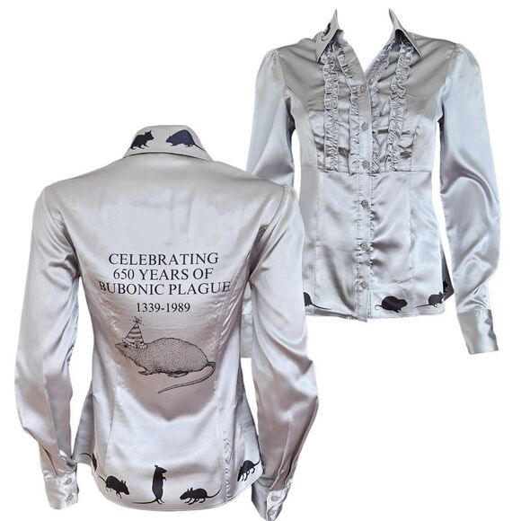 Oasis Tops - mythsprints rework: plague party blouse